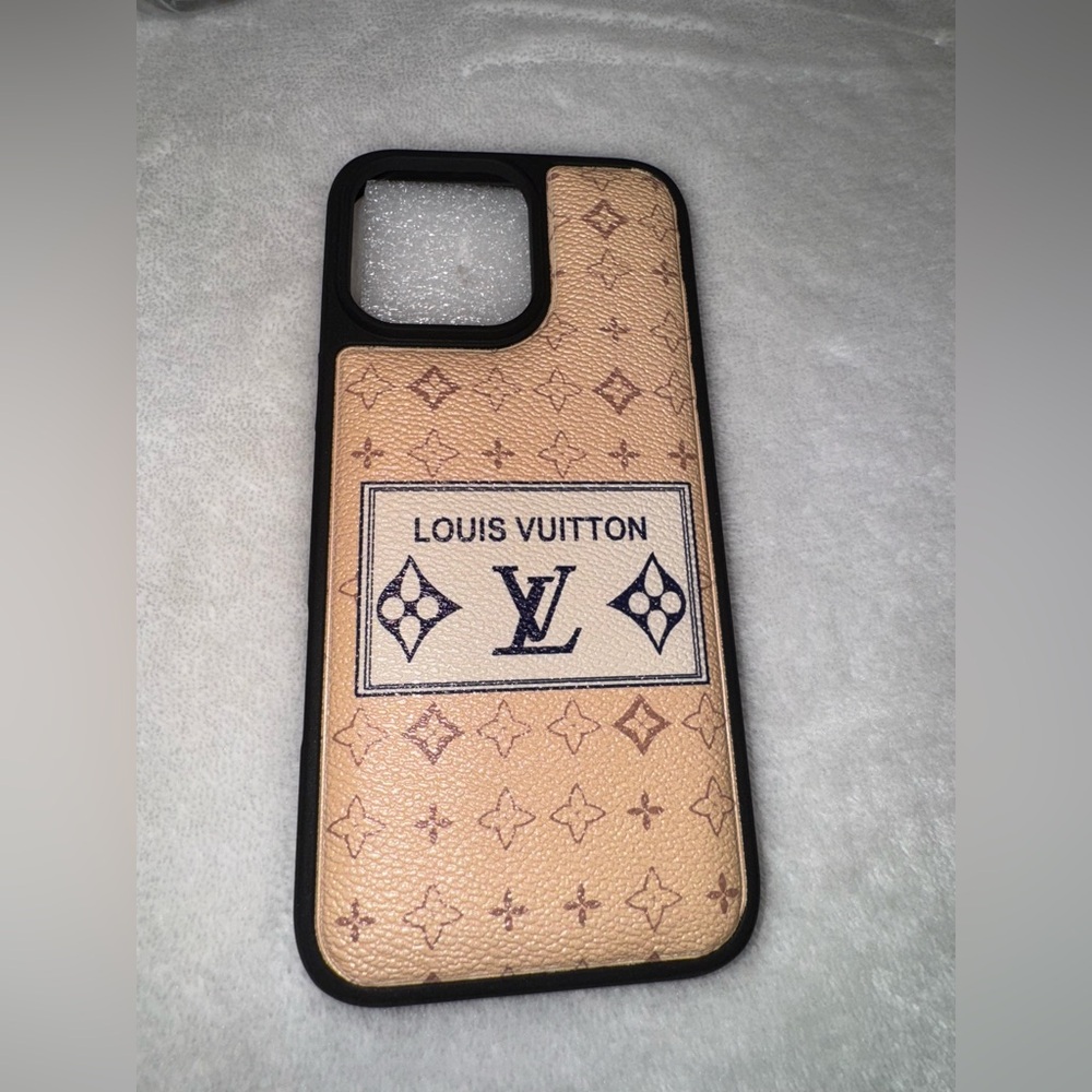 Beige 16 pro max Phone Case